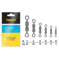 Hi speed double rolling swivel A-04/BN/6