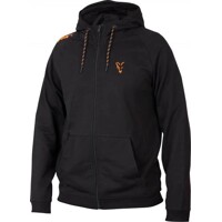 Fox Collection Orange & Black Lightweight Hoodie XX Large
