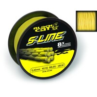 Ø0,55mm Black Cat Šňůra S-Line 300m 70kg,154lbs žlutá