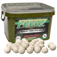 FEEDZ Boilies WHITE FISH PELLETS 20mm 4kg