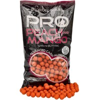 Pro Peach & Mango - Boilie potápivé 1kg 14mm
