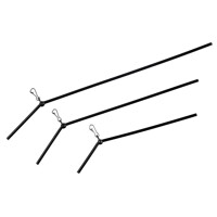 PRŮJEZD NA TYČCE ZAHNUTÝ ANTI TANGLE 20CM, 3KS
