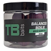 TB Baits Vyvážené Boilie Balanced + Atraktor Spice Queen Krill 100 g