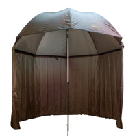Deštník DELPHIN s prodlouženou bočnicí - 250cm/zelená