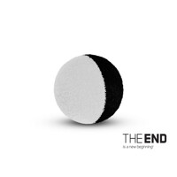 THE END ZIG RIG černo-bílé / 10ks, 15mm