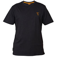Fox Collection Orange &amp; Black T-shirt XXX Large