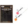 NGT Montáž Ronnie Rig & Teflon Hooks 3 pcs (velikost 8)