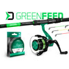 Feederový set Delphin GreenFEED (330cm/100g + 3T + 0,22mm)