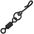 HELI SWIVEL WITH QUICK SNAP, 5KS